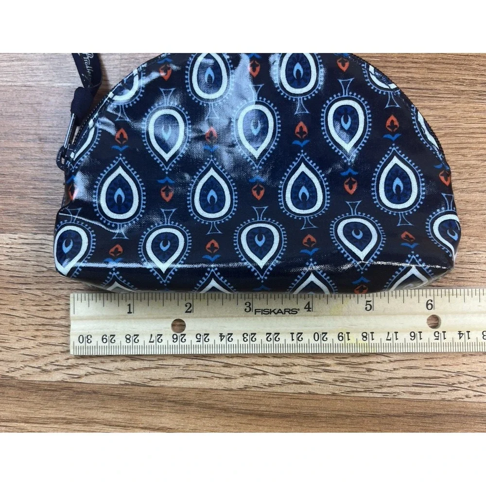 Vera Bradley Small‎ Marrakesh Motifs Blue Cosmetic Makeup Bag NEW